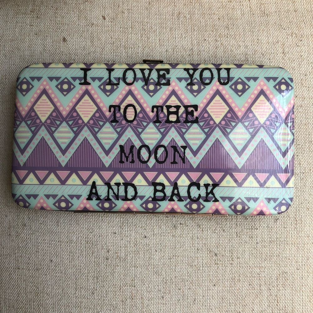 I Love You To The Moon And Back Wallet